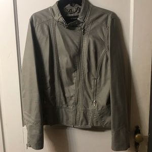NWOT Black Rivet Faux Leather Jacket